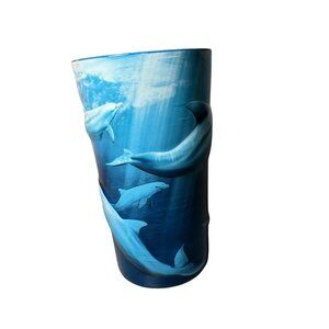 SeaWorld 3D Ceramic Dolphin Coffee Mug Extra Large